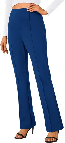 Miniatura 13 de Urban CoCo Pantalones de trabajo elásticos con corte de bota, pantalones de yoga pequeños para oficina casual