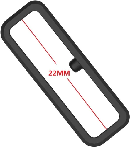 Miniatura 2 de Anillos de cierre de repuesto de 0.786 pulgadas compatibles con Garmin Fenix 5 6 7 8 1.850 in, conector de silicona de seguridad para reloj