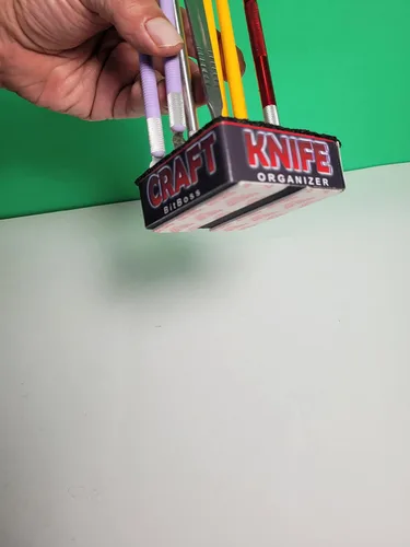 Miniatura 6 de Soporte organizador de cuchillos Hobby para Xacto, cuchillos de precisión y bisturíes