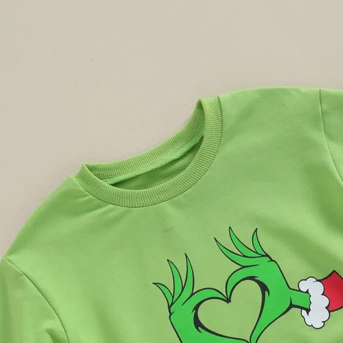 Miniatura 5 de MERSARIPHY Ropa de Navidad para bebé, sudadera para bebé, niño, niña, mameluco de Papá Noel para bebé, trajes de otoño e invierno