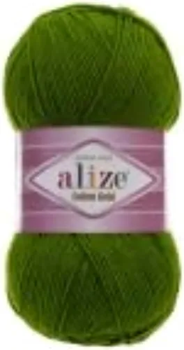 Miniatura 6 de 55% algodón 45% acrílico Alize Cotton Gold Yarn 1 madeja/bola 3.53 oz 360 yardas (1-crema)