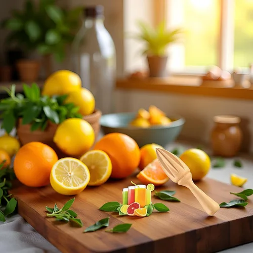 Escariador de cítricos de madera, exprimidor de limón cítrico a mano, exprimidor de frutas portátil, herramienta de jugo de cocina, escariador