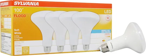 Miniatura 16 de Sylvania - Bombilla LED Flood BR30, equivalente a 65 W, eficiente 9 W, base media, regulable, 2700 K, blanco suave, 1 paquete (40460)