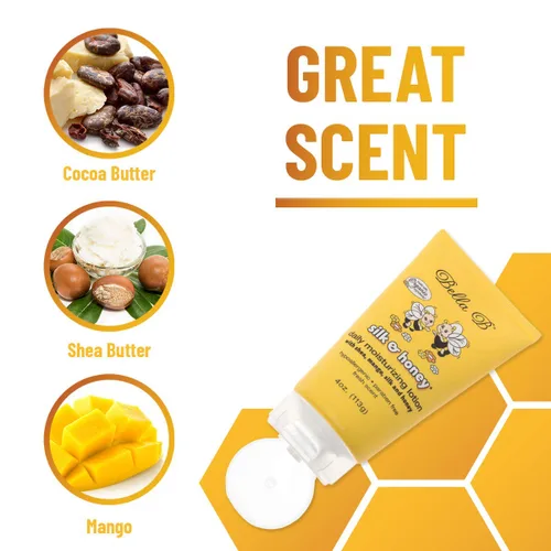 Miniatura 4 de BELLA B Silk & Honey 4 oz - Loción para bebé - Baby Bella - Loción de embarazo - Mantequilla de vientre para el embarazo - Crema de embarazo
