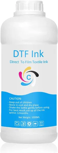 Miniatura 10 de DTF tinta negra 1000ML repuesto para cabezal de impresión DX5 DX7 5113 XP600 L3200 4720 TX800 L1800 L805 R1390 DTF, para impresión de película