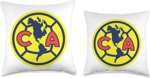 Miniatura 3 de Club America Almohada de 16 x 16 pulgadas, multicolor