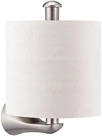 Miniatura 2 de 48598 Soporte vertical de papel higiénico de níquel satinado