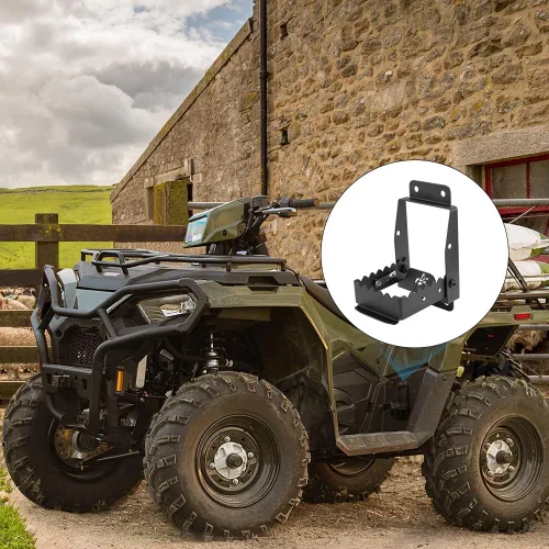 Miniatura 8 de KEMIMOTO Reposapiés de Pasajero para ATV, Reposapiés para ATV de Servicio Pesado para Pasajero Trasero, Estribos Cómodos de 4 Ruedas Universal
