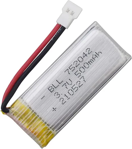 Miniatura 4 de Accesorio 5PCS 3.7V 500mAh 25C Batería con 5-en-1 Cargador para JJRC H31 H37 H6D Hubsan X4 H107C H107D H107L H107P H108 UDI UDI U816A SYMA X5C X5SW