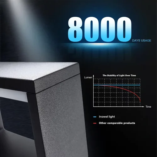 Miniatura 6 de Lámpara de pared LED para exteriores, aplique de pared para porche delantero, lámpara exterior moderna de aluminio para casa, garaje, jardín, patio
