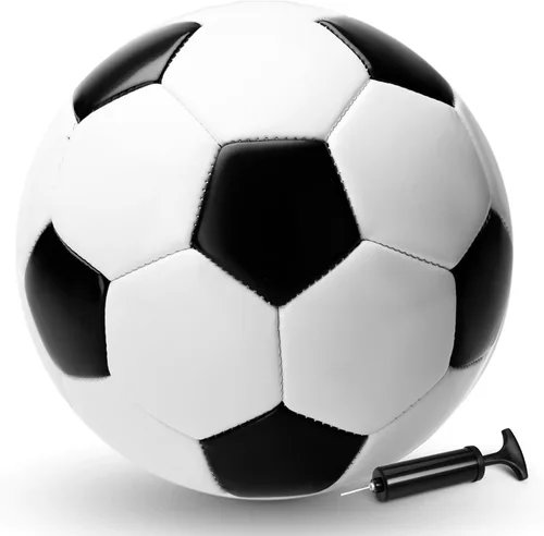 Balón de fútbol tamaño 5, tamaño 4, tamaño 3, tamaño 2 con bomba desinflada, individual, 2 o 3 unidades, tamaño oficial, entrenamiento en interiores