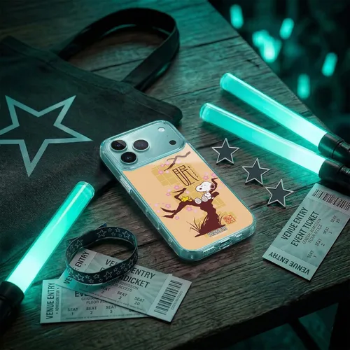 Miniatura 475 de Carcasa de gel para iPhone 7 Plus/iPhone 8 Plus, diseño de Snoopy Oriental de Peanuts, Badges