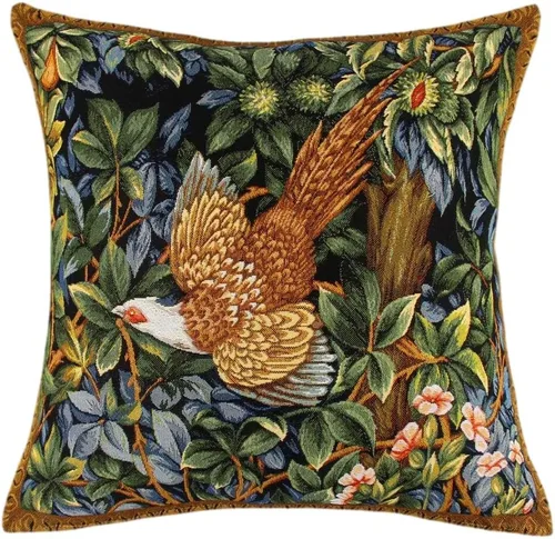 Miniatura 11 de STP GOODS Almohada de tapiz, almohada decorativa, decoración bohemia perfecta para sofá, sala de estar, dormitorio, cojín de sofá de 18 x 18