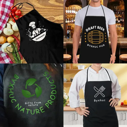 Miniatura 3 de Delantal personalizado, delantales personalizados para mujeres y hombres, mandiles para hombres de cocina, regalos personalizables para Navidad
