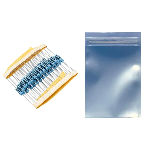 California JOS 10pcs Resistor Resistencia fija de película metálica de tolerancia de ±1% de tolerancia de 1W (1 vatio), múltiples valores de