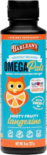 Miniatura 8 de Barlean's Omega Pals Sensational Straw-Nana saborizado Omega-3 para niños, delicioso suplemento de aceite de pescado líquido para niños con 1,483 mg