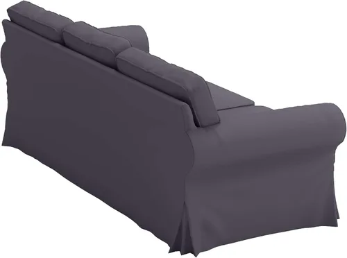 Miniatura 9 de Funda de sofá de algodón pesado UPPLAND (no EKTORP) para sofá Loveseat, reemplazo compatible con funda de sofá IKEA UPPLAND (Uppland Loveseat Azul)