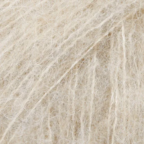 Miniatura 17 de Hilo Superfino Esponjoso de Alpaca y Seda, Drops Brushed Alpaca Silk, Ligero y Cálido 0.9 oz 153 Yardas por Ovillo (27 Rainforest Dew)