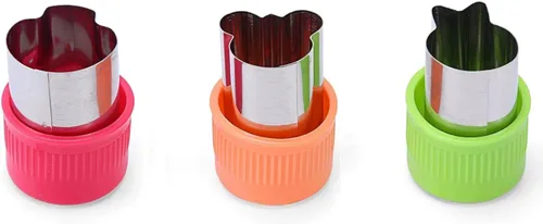 Miniatura 3 de Leking 13 piezas de cuchillos de cocina de madera para niños, juego de cuchillos para niños con guantes, tabla de cortar, cortador de sándwiches