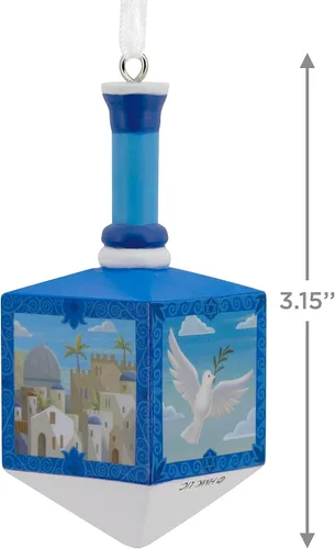 Miniatura 4 de Hallmark Adorno de Hanukkah Dreidel