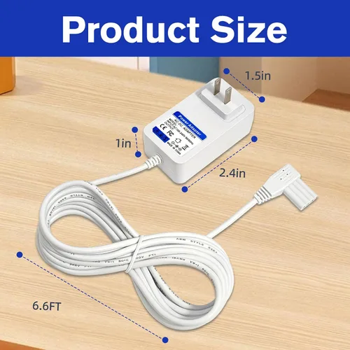 Miniatura 7 de Adaptador de fuente de alimentación de 5 V para bomba Moog Zevex Enteralite Infinity, compatible con bombas de alimentación Infinity Orange