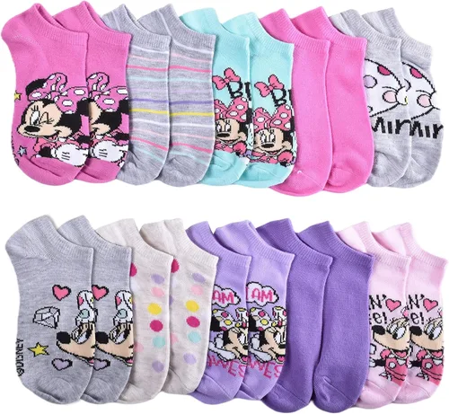 Miniatura 2 de Minnie Mouse Women's No Show Socks