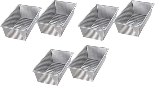 Miniatura 8 de USA Pan Juego de moldes para pan de 1 libra, 1 libra