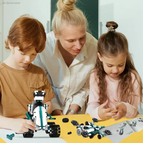 Miniatura 7 de Juguetes de Robot STEM para 8-14, 12 en 1 Juguetes de Robótica de Control Remoto para Niños, Kit de Construcción de Robot Programable Regalo