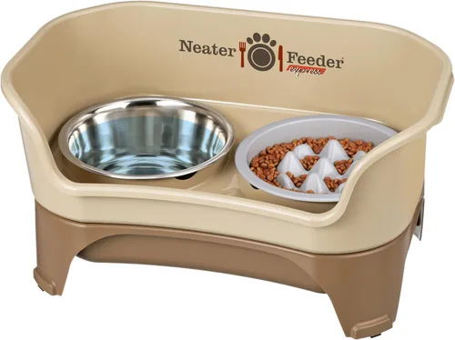 Miniatura 15 de Neater Feeder Express Cuencos para perros a prueba de desorden, elevados para razas de tamaño mediano a grande, cuenco de comida para perros sin