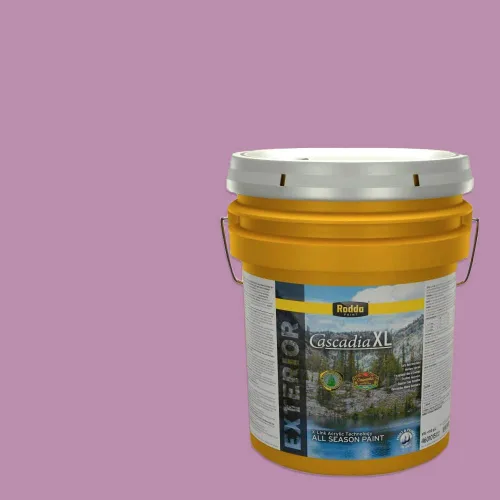 Miniatura 146 de Rodda Paint CASCADIA ZERO - Pintura plana e imprimación para interiores en uno, cuarto de galón, rosa Mullen