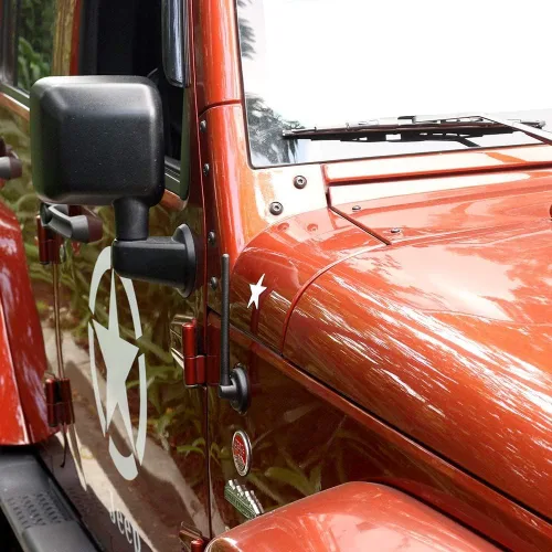 Miniatura 4 de VOFONO - Antena compatible con Jeep Wrangler Gladiator JL JK JT Unlimited Sport Willys Rubicon Sahara 4xe 2007-2025, antena para radio AM FM