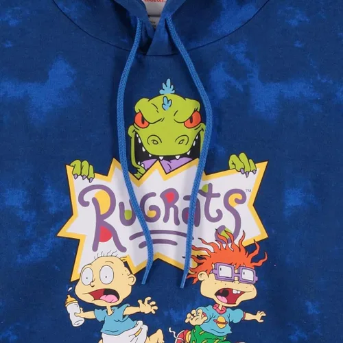 Miniatura 5 de Nickelodeon Rugrats Reptar - Sudadera con capucha para hombre, Rugrats Reptar Tommy and Chuckie Allover