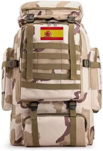 Miniatura 2 de Paquete de 3 parches de bandera de España, parche bordado de bandera táctica de España con, para sombreros, bolsas tácticas, chaquetas, parches