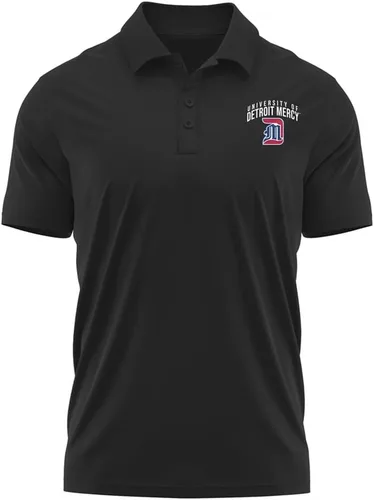Miniatura 175 de Camisa polo deportiva oficial de la NCAA Collegiate para hombre, colección con logotipo en el pecho izquierdo