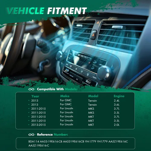 Miniatura 7 de SCITOO Repuesto de actuador de puerta de mezcla de calentador HVAC para Ford Explorer 2011-2017, para Ford Flex 2011-2016, para Ford para Police