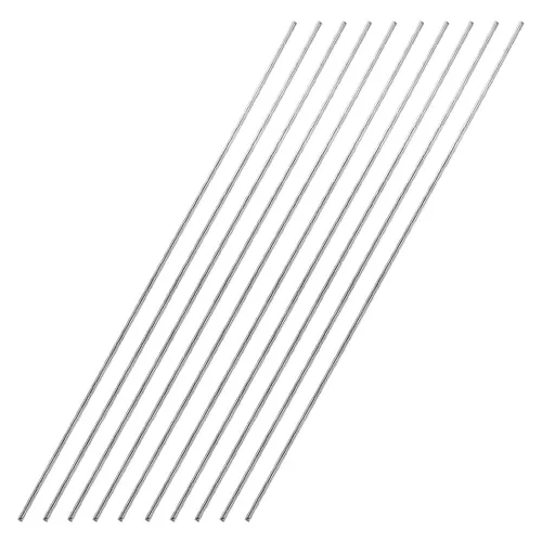 Miniatura 8 de uxcell Varilla redonda sólida de acero inoxidable 304 de 0.059 in x 3.937 in para manualidades de bricolaje - 10 piezas