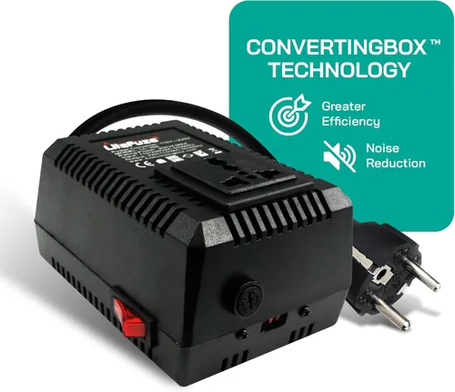 Miniatura 3 de LiteFuze, convertor de voltaje alto/bajo para viaje. cable EU