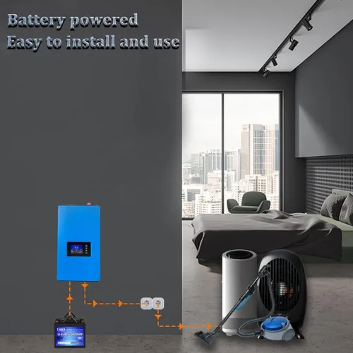 Miniatura 5 de Y&H Limitador de potencia del inversor de conexión a red de 1000 W Entrada solar DC25-60V Entrada AC110V/240V Interruptor automático