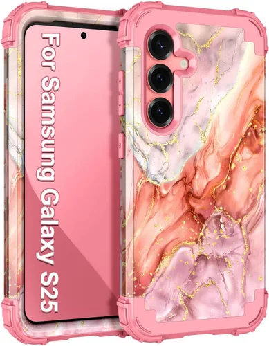 Miniatura 15 de Casetego Funda para Galaxy A16 5G, Tres Capas de Alta Resistencia Robusta a Prueba de Golpes, Protección Completa Rugosa de PC Duro + Parachoques