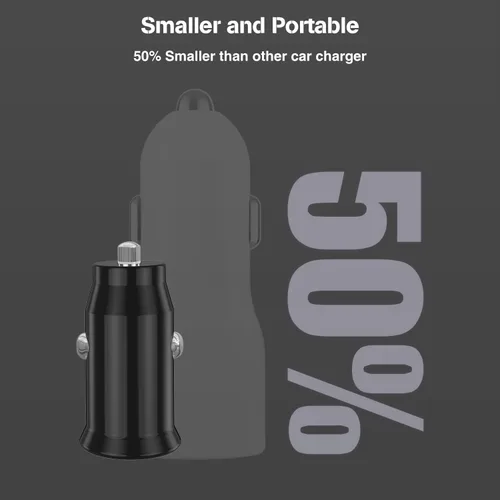 Miniatura 8 de Cargador de coche para iPhone 17 16 15 de carga rápida, cargador de coche USB C de doble puerto de 40 W con 2 cables USB C de 3 pies, adaptador