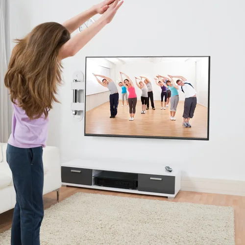 Miniatura 6 de Suptek - Soporte de pared para TV de movimiento completo para la mayoría de televisores y monitores de 13 a 30 pulgadas, televisores planos y Blanco