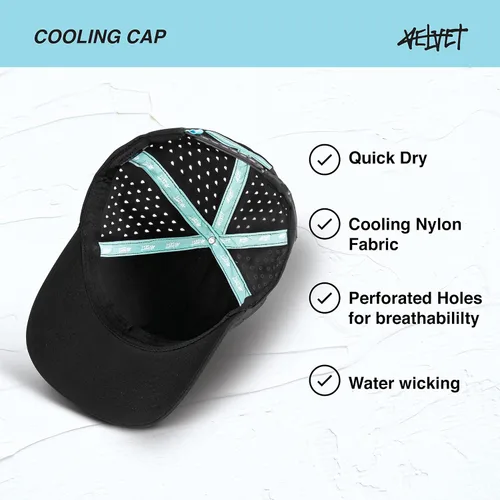 Miniatura 4 de Hydro - Gorra de béisbol impermeable para deportes, resistente al agua, para todos los días, golf, talla única, unisex, Negro