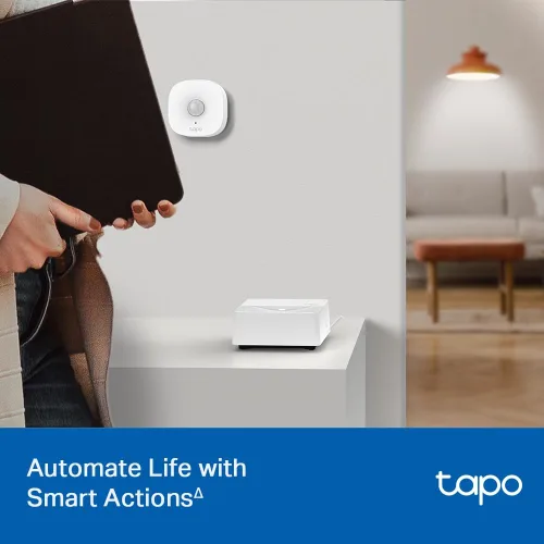 Miniatura 8 de TP-Link Tapo Smart Hub con timbre integrado, requiere Wi-Fi de 2.4 GHz, conecta hasta 64 dispositivos inteligentes + 4 cámaras, protocolo