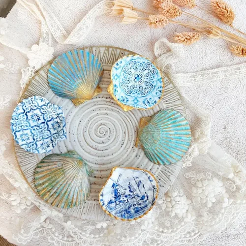Miniatura 4 de Conchas marinas pequeñas y blancas en masa, conchas naturales para manualidades, decoración del hogar, relleno de jarrones