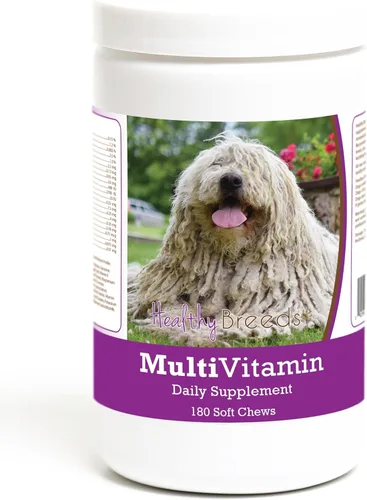 Miniatura 10 de Healthy Breeds Bulldog francés multivitamínico suave masticable para perros 180