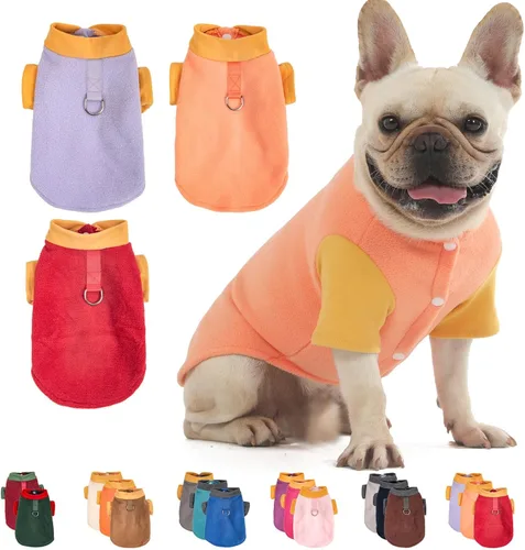Miniatura 12 de FabriCastle Suéteres pequeños para perros, paquete de 3 prendas para perros y gatos, chaquetas suaves y cálidas para perros XXS XS S y S, disfraces