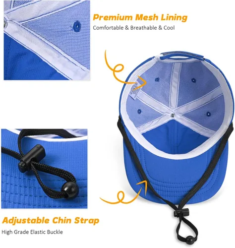 Miniatura 3 de Sombrero de béisbol para niños, sombrero de protección solar para niños pequeños, sombreros de algodón, sombrero de sol para bebés, niñas y niños