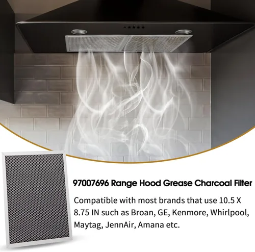 Miniatura 6 de 97007696 - Filtro de ventilación de campana extractora para campana extractora Broan Nutone 41F, 97007696, 9700568, 6105C Campana de ventilación