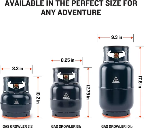 Miniatura 5 de Ignik Tanque de propano de gas recargable