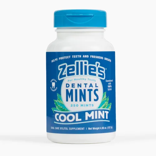 Miniatura 3 de Zellie's - Paquete combinado de mentas 100% xilitol para el aliento Sin aspartamo, sin gluten, vegano y kosher Incluye (1) mentas frescas